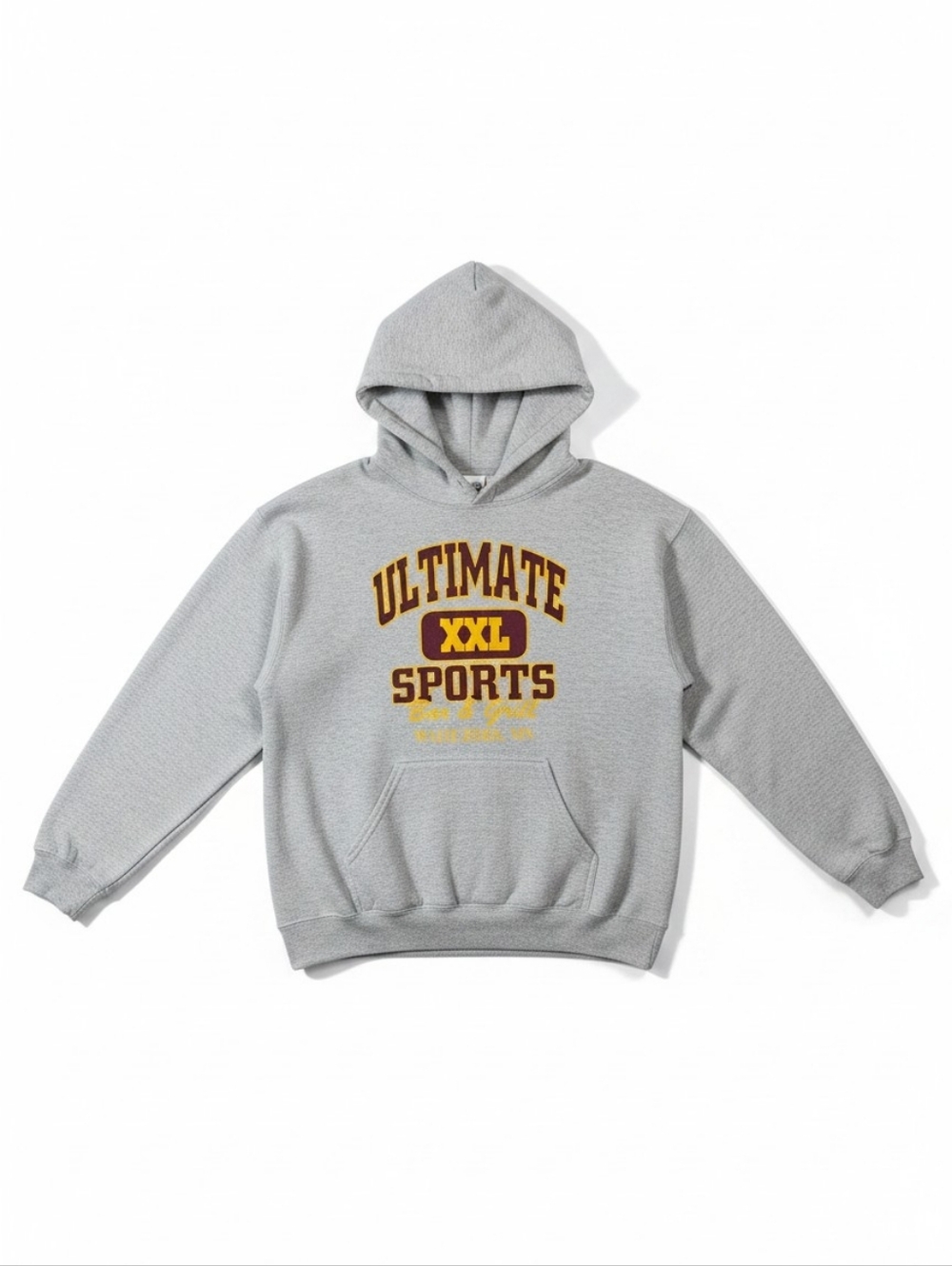 Vintage Ultimate Sports Bar & Grill Hoodie Gray Gildan Men’s M